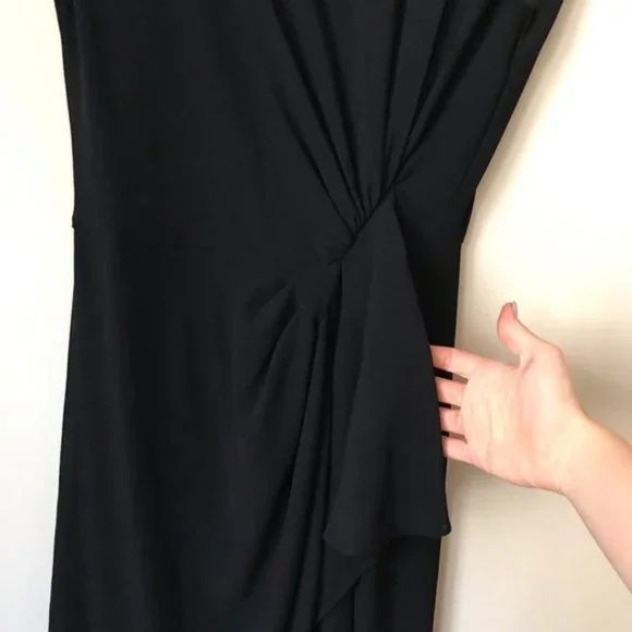 Jeffrey & Dara Vintage Evening Gown Women's Size 12 Black - Picture 4 of 10